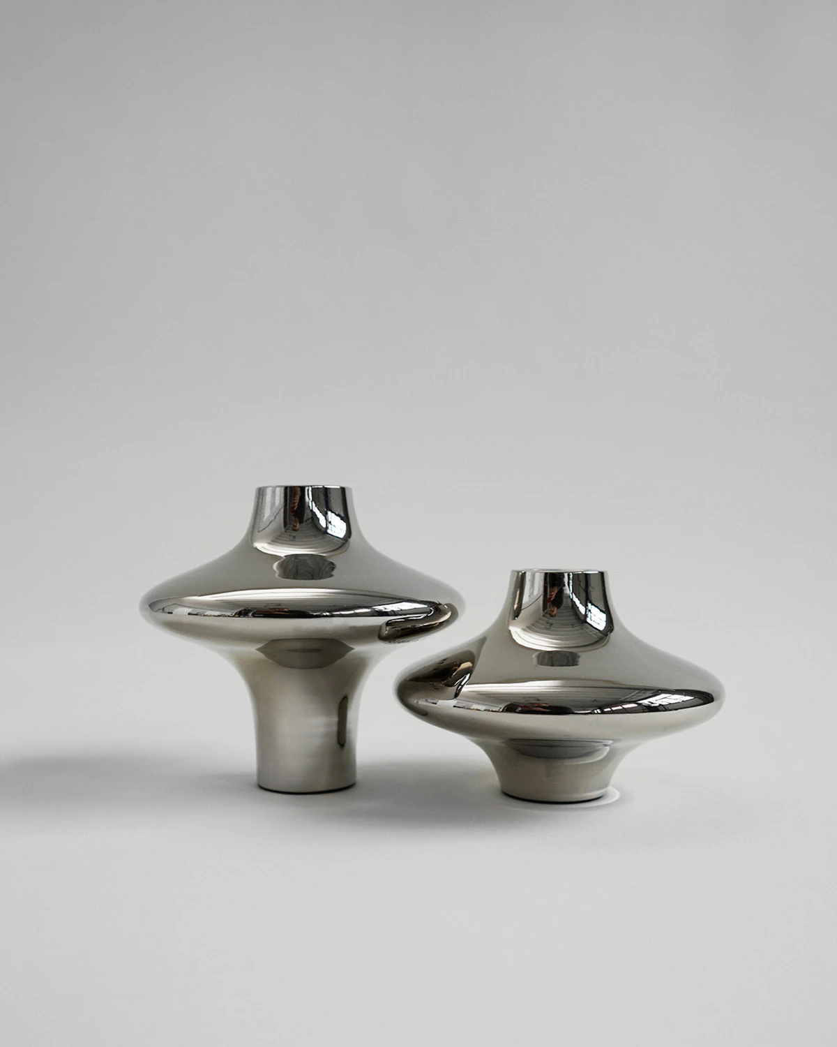 Hein Studio Doublet Ljusstake 9,5 Cm, silver från Hein Studio, bild 2