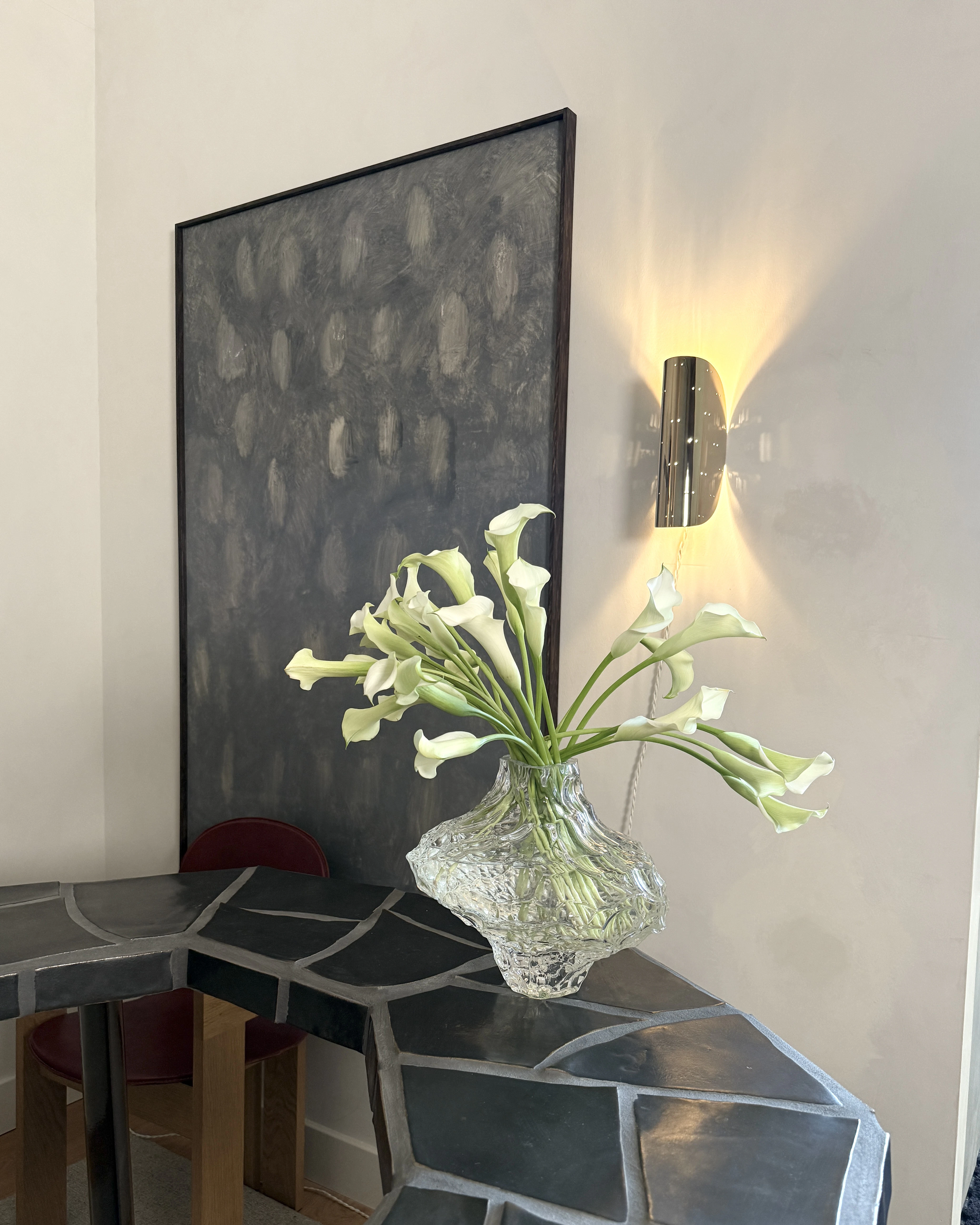 Hein Studio Giselle Vägglampa, stål från Hein Studio, bild 3