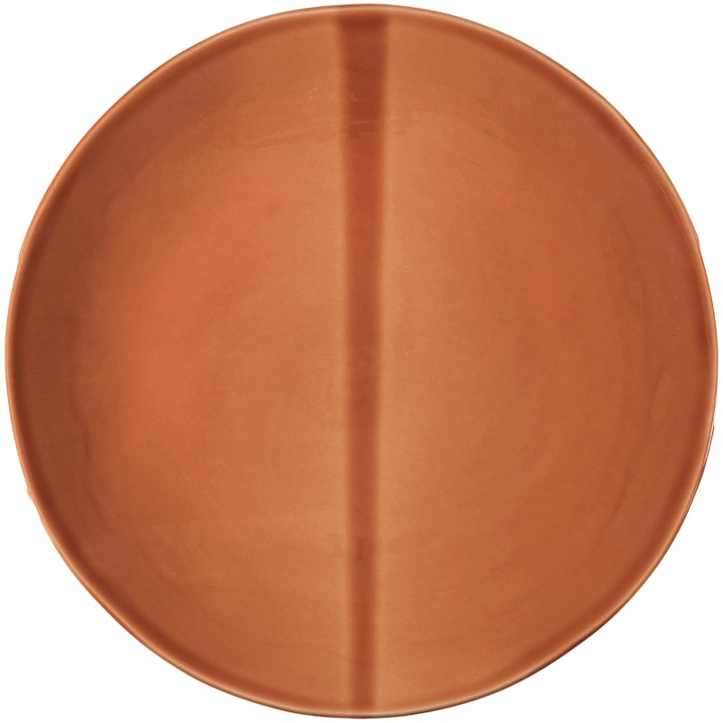 Nosse Ceramics Smooth Tallrik 28 cm, Terracotta