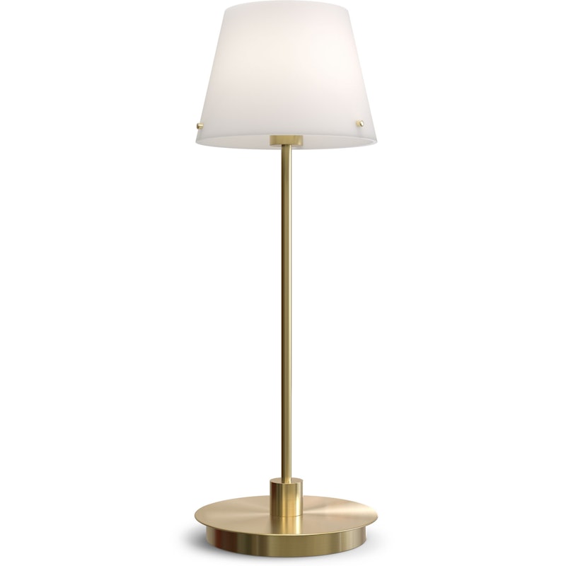 Gil Il Grande Bordslampa, Satin Brass