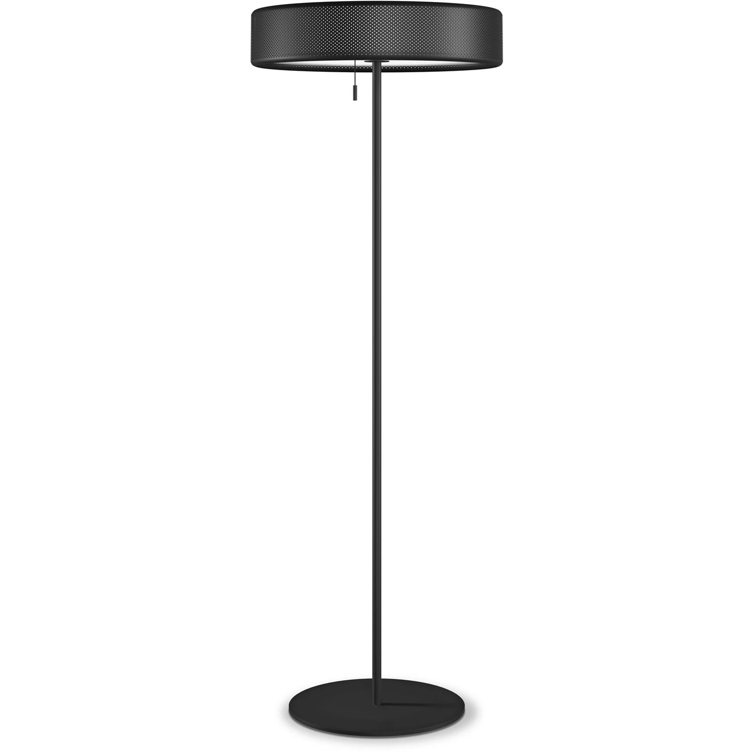 Herstal Grain L Golvlampa - Golvlampor Metall Mattsvart