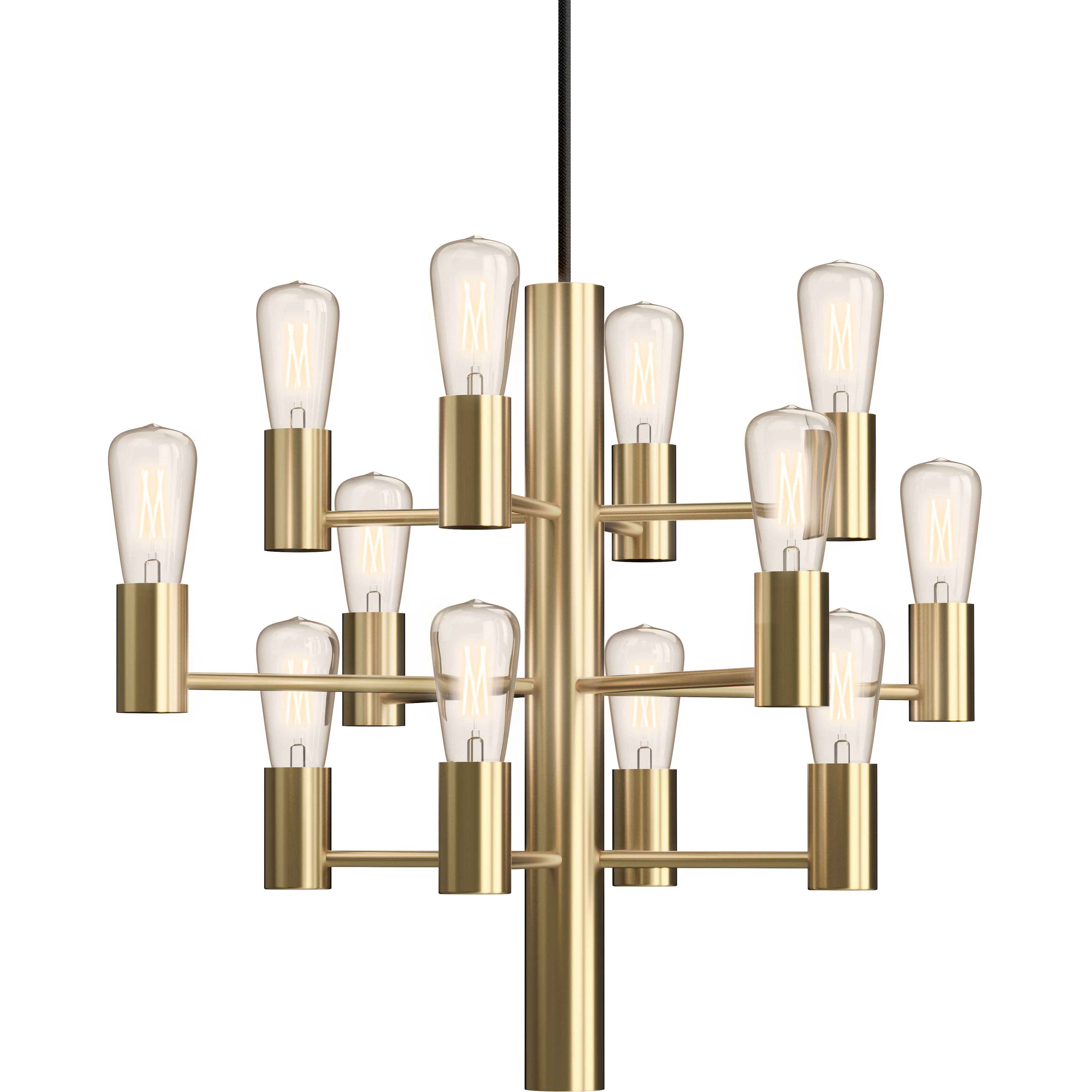 Herstal Manola Mini Ljuskrona - Ljuskronor & Takkronor Satin Brass