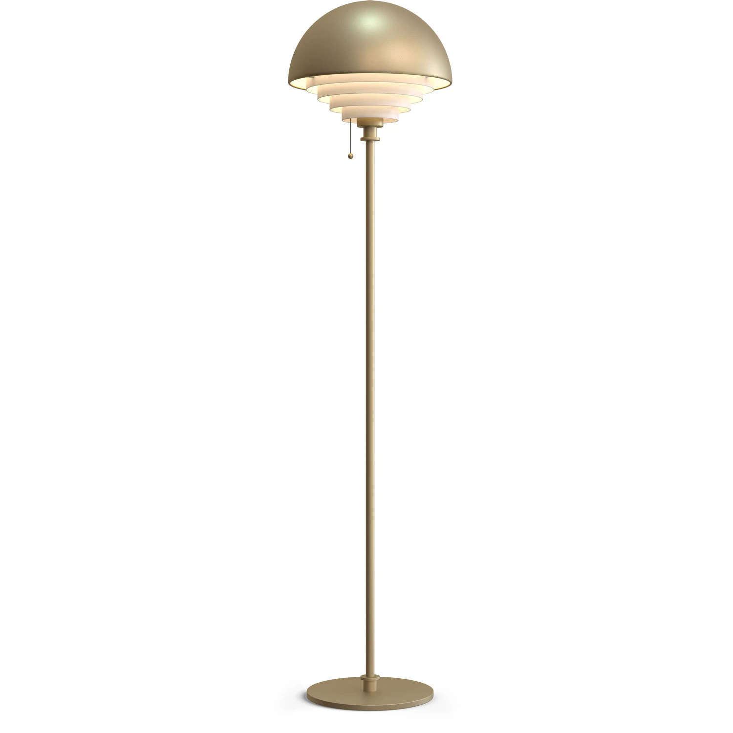 Herstal Motown Golvlampa - Golvlampor Metall M&auml;ssing