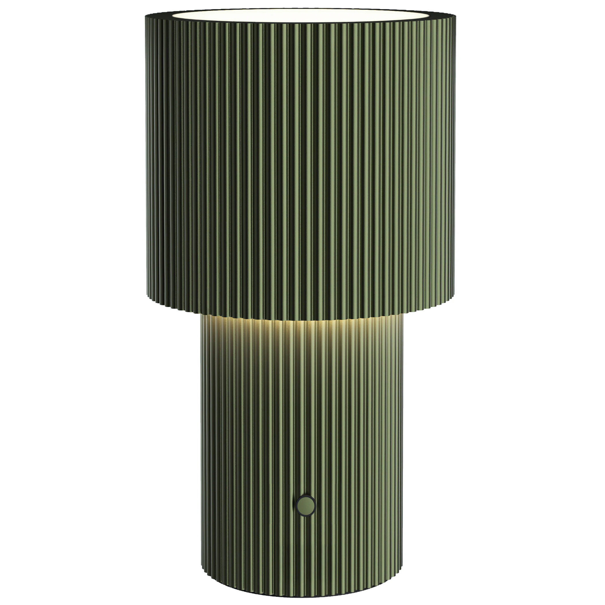 Herstal Iluma Bordslampa Portabel Olivgrön - Portabla lampor Anodiserad Aluminium Olive Green