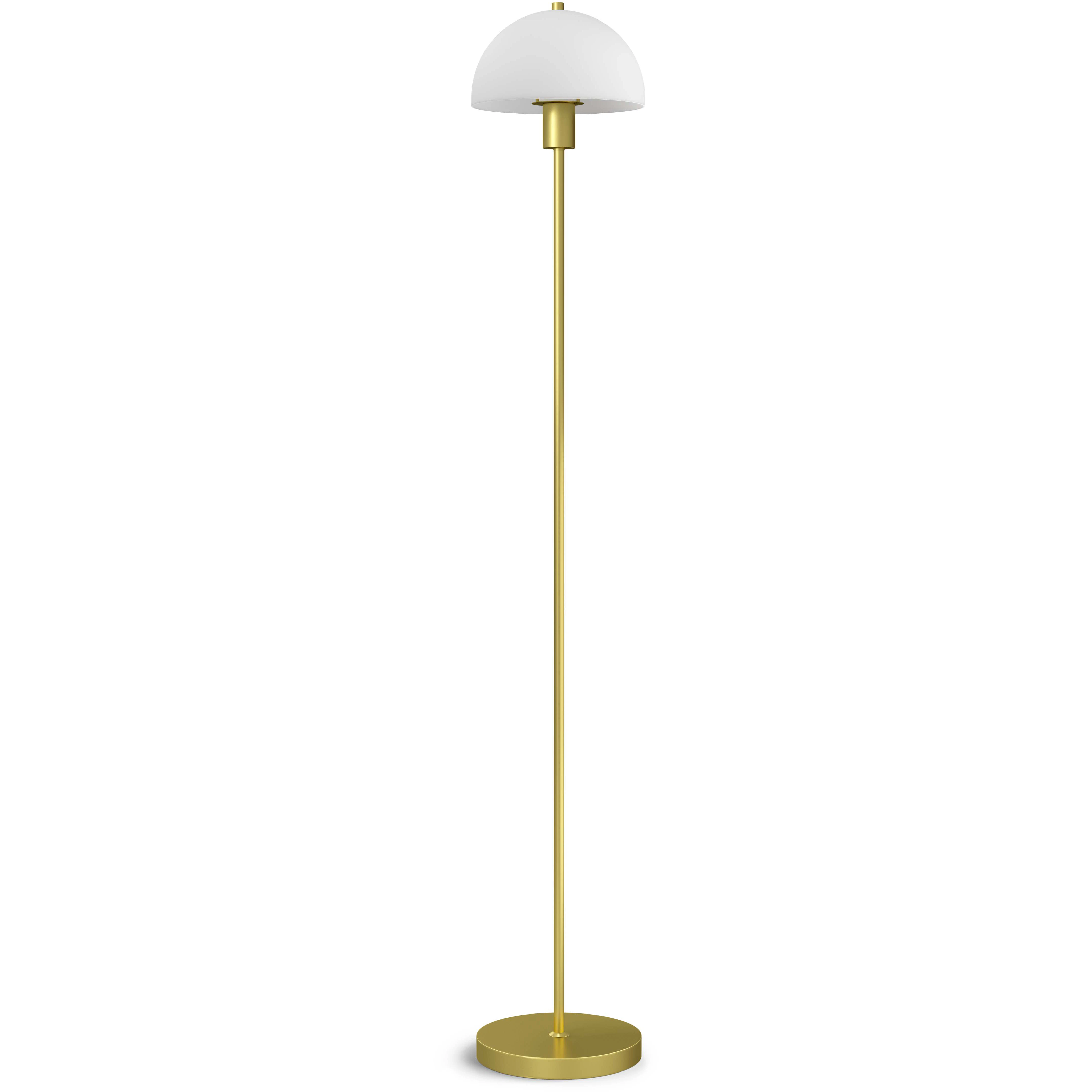 Herstal Vienda Golvlampa / Opal - Golvlampor Metall M&auml;ssing
