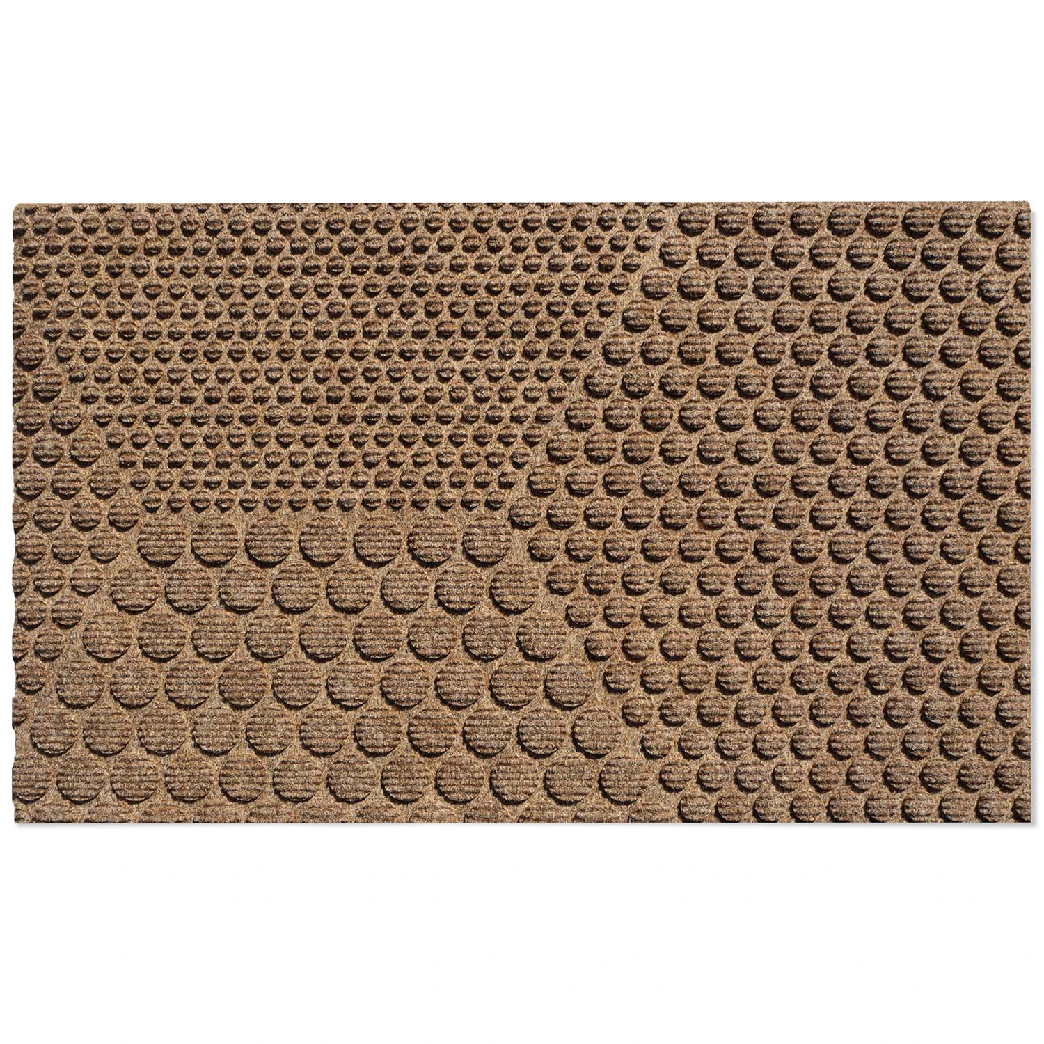 Heymat Hex D&ouml;rrmatta Desert 55x90 Cm - D&ouml;rrmattor Polypropylen Ljusbrun