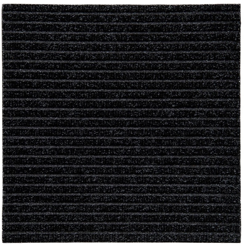 Zen Dörrmatta 45x45 cm Straight, Black