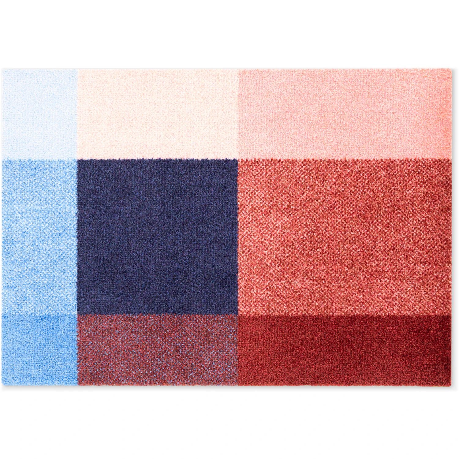 Heymat Mix Dörrmatta 60x85 Cm - Mönstrade mattor Återvunnen Pet Berry
