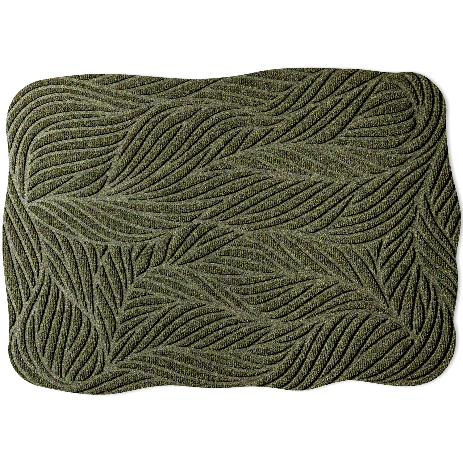 Heymat Twine D&ouml;rrmatta 60x85 Cm - D&ouml;rrmattor Pet Gr&ouml;n