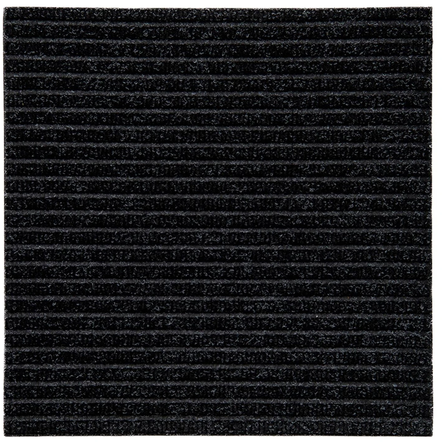 Heymat Zen D&ouml;rrmatta 45x45 Cm Straight Black - D&ouml;rrmattor Pet Svart