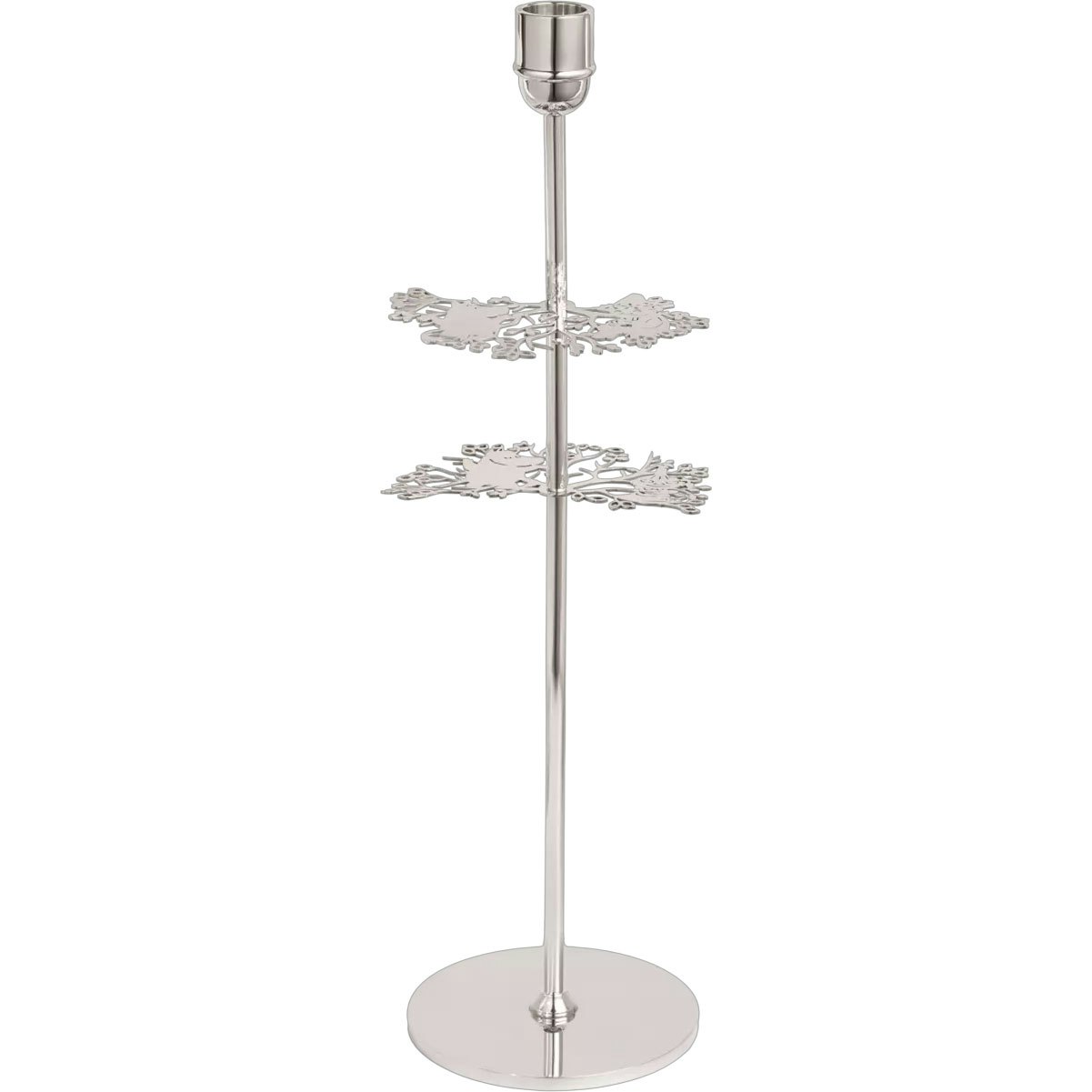 Hilke Collection Hilke X Mumin No.2 Ljusstake - Ljuslyktor Nickelpl&auml;terad M&auml;ssing F&ouml;rnicklad M&auml;ssing