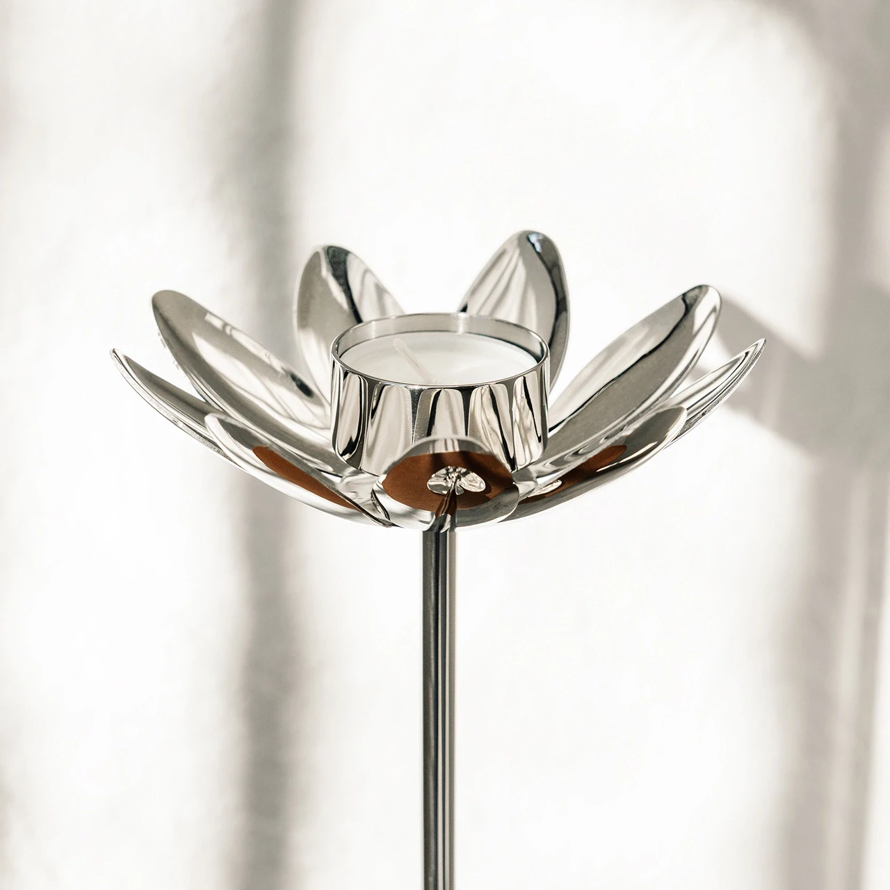 Hilke Collection Hilke X Mumin & Snorkfröken Ljusstake Nickelpläterad, silver från Hilke Collection, bild 4