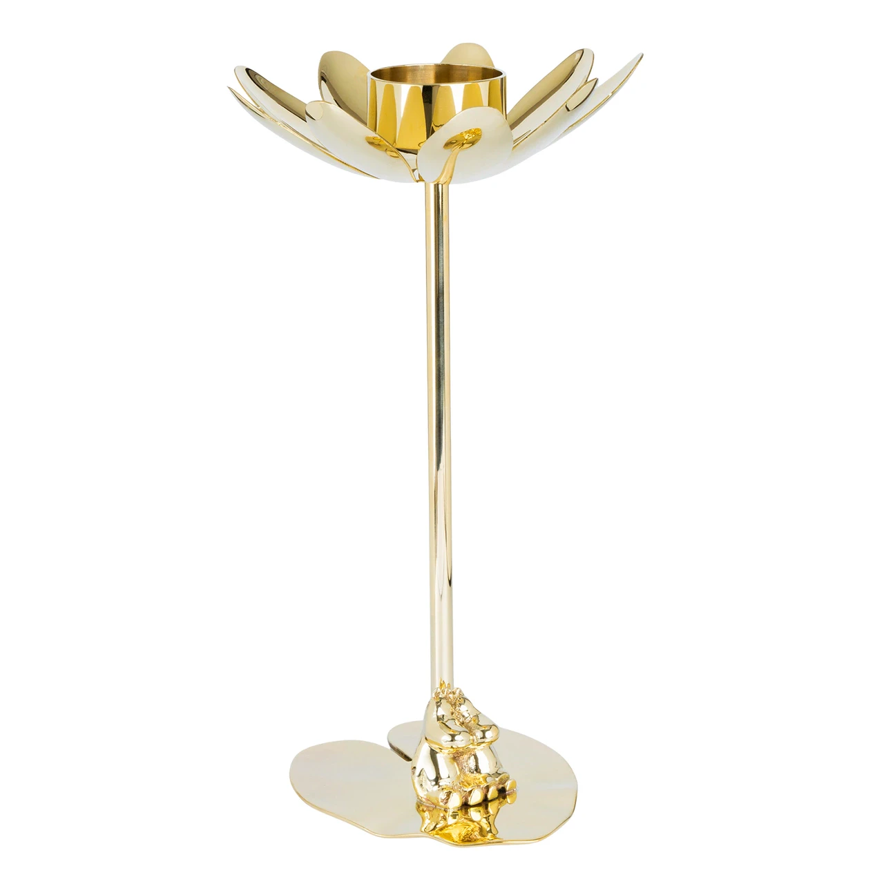 Hilke Collection Ljusstake Hilke X Mumin & Snorkfr&ouml;ken Ljusstake - Ljusstakar M&auml;ssing Guld