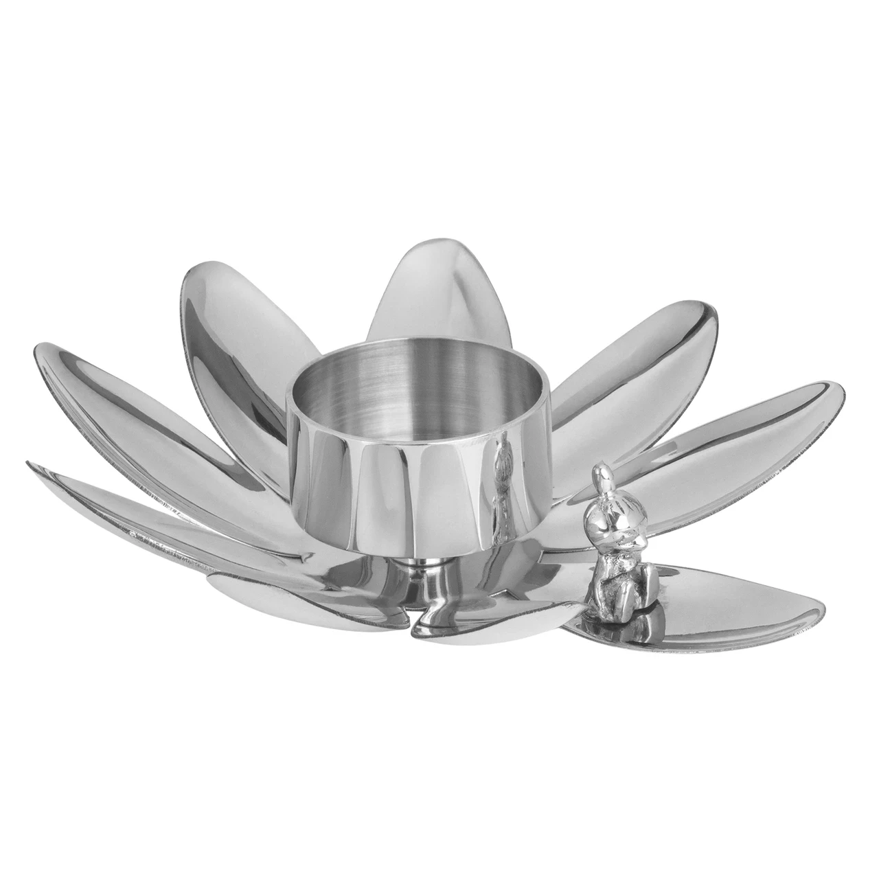 Hilke Collection Hilke X Mumin V&auml;rmeljuslykta Lilla My Nickelpl&auml;terad - Ljusstakar M&auml;ssing Silver