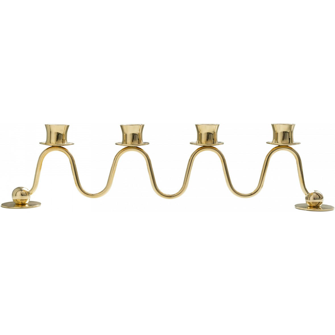 Hilke Collection Lignano Sabbiadoro 4 Ljusstake 355 Mm - Ljusstakar M&auml;ssing