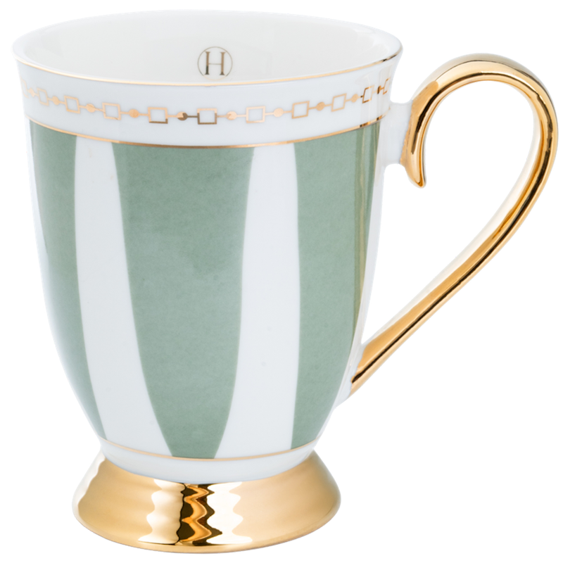 Strisce Mugg Med Fot, Salvia
