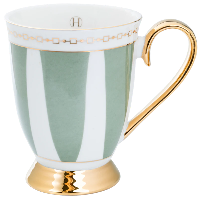 Strisce Mugg Med Fot, Salvia