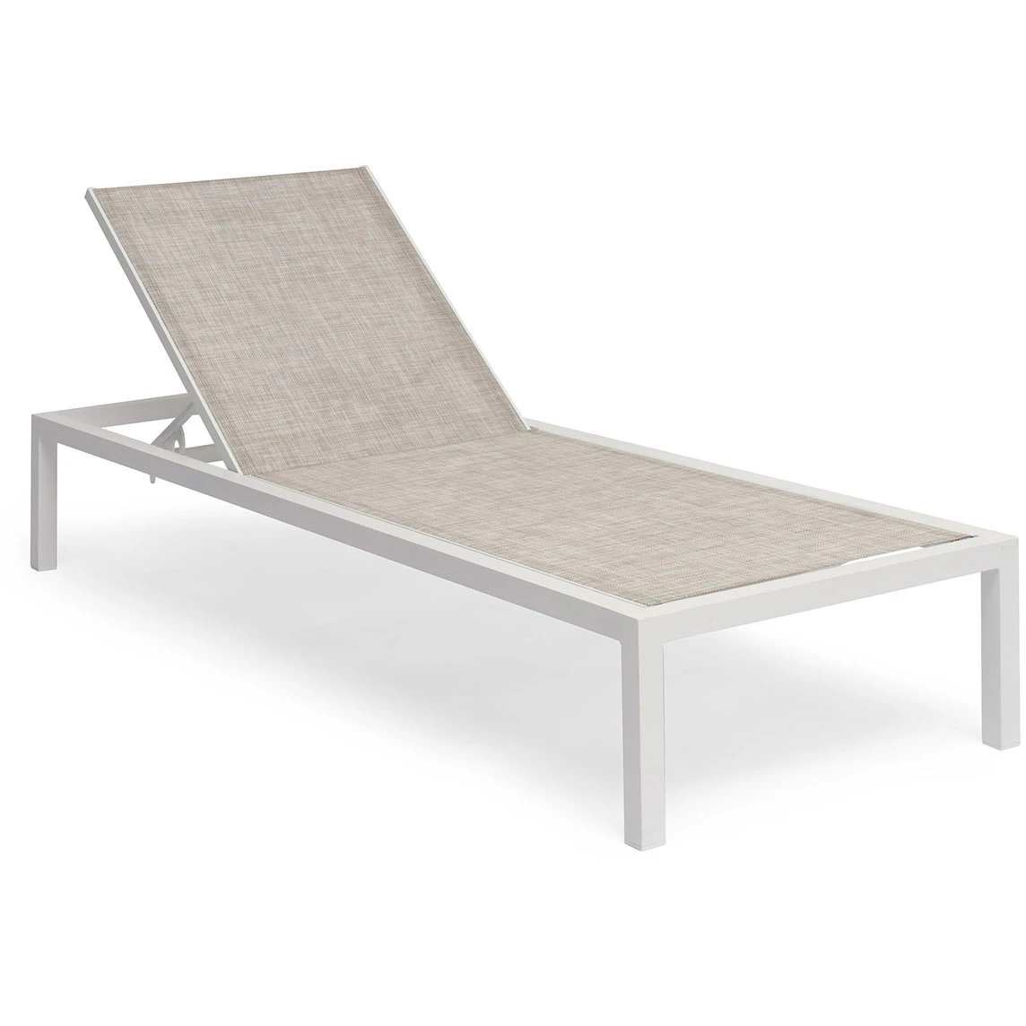 hillerstorp hånger solsäng - aluminium vit