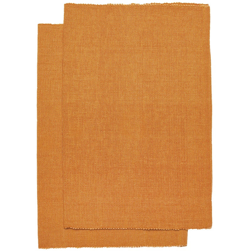 Bistro Bordstablett 36x47 cm 2-pack, Bitter Orange