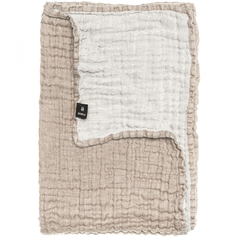 Hannelin Överkast 260x260 cm, Natural / Vit