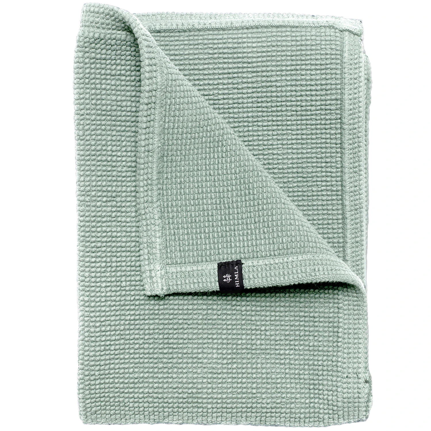 Himla Love Badrumsmatta 50x80 Cm - Enfärgade mattor Bomull Aqua