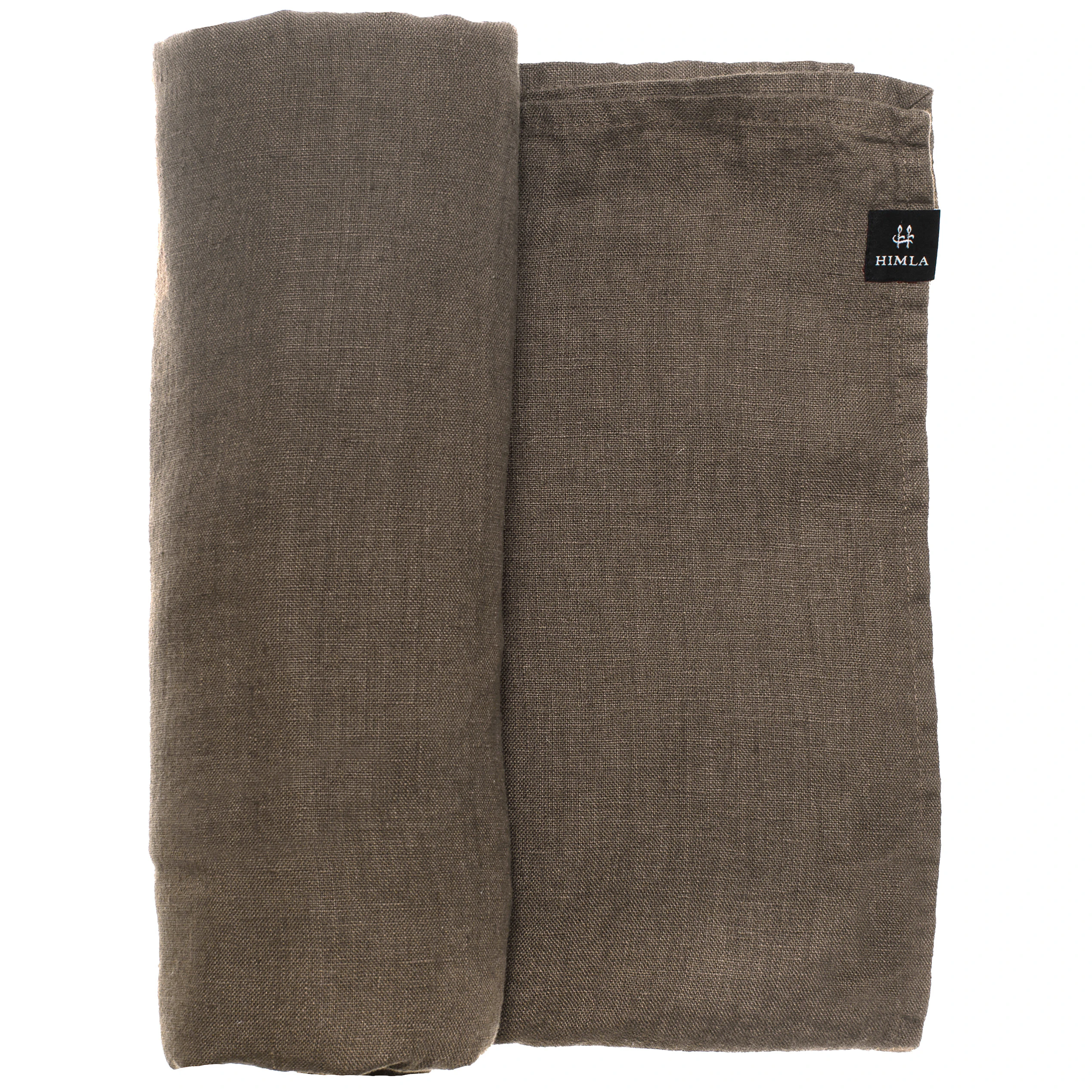 Himla Sunshine Duk 145x330 Cm Coffee - Dukar & löpare Linne Kaffe