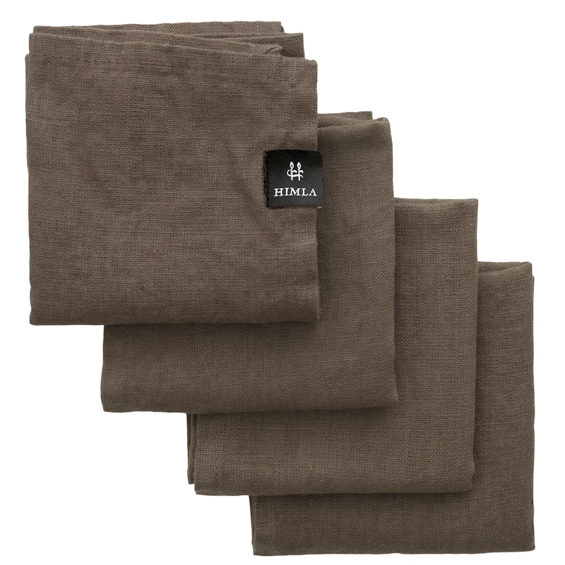 Sunshine Servett 45x45 cm 4-pack, Coffee