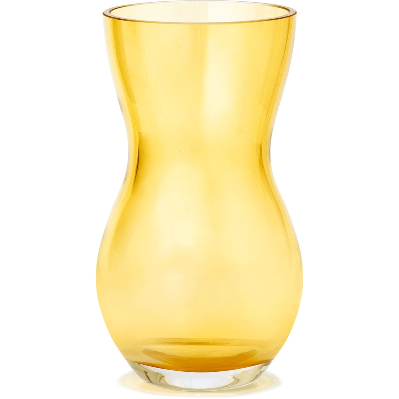Calabas Glasvas H16,5 cm, Amber