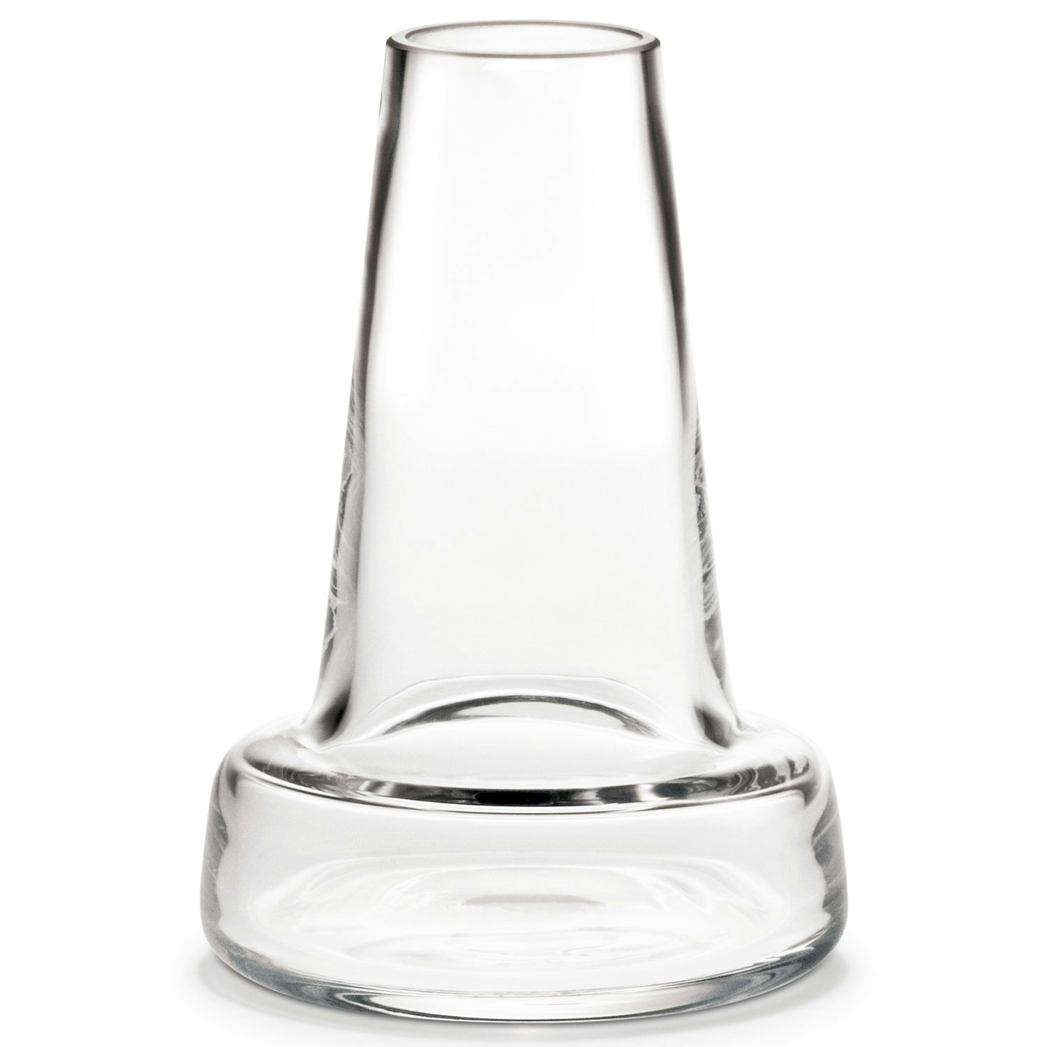 Holmegaard Flora Vas L&aring;ng 24 Cm - Vaser Munbl&aring;st Glas Klar