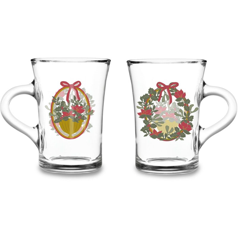 Holmegaard Christmas Glasmugg 2025, 2-pack