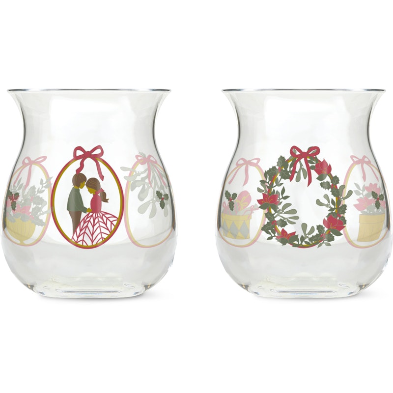 Holmegaard Christmas Ljuslykta 2025, 2-pack