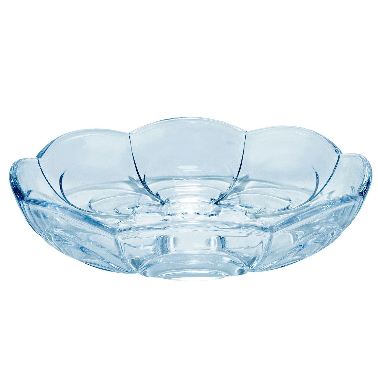 Holmegaard Lily Dessertfat &Oslash;16 Cm 2-pack - Dessertsk&aring;lar Glas Blue Iris