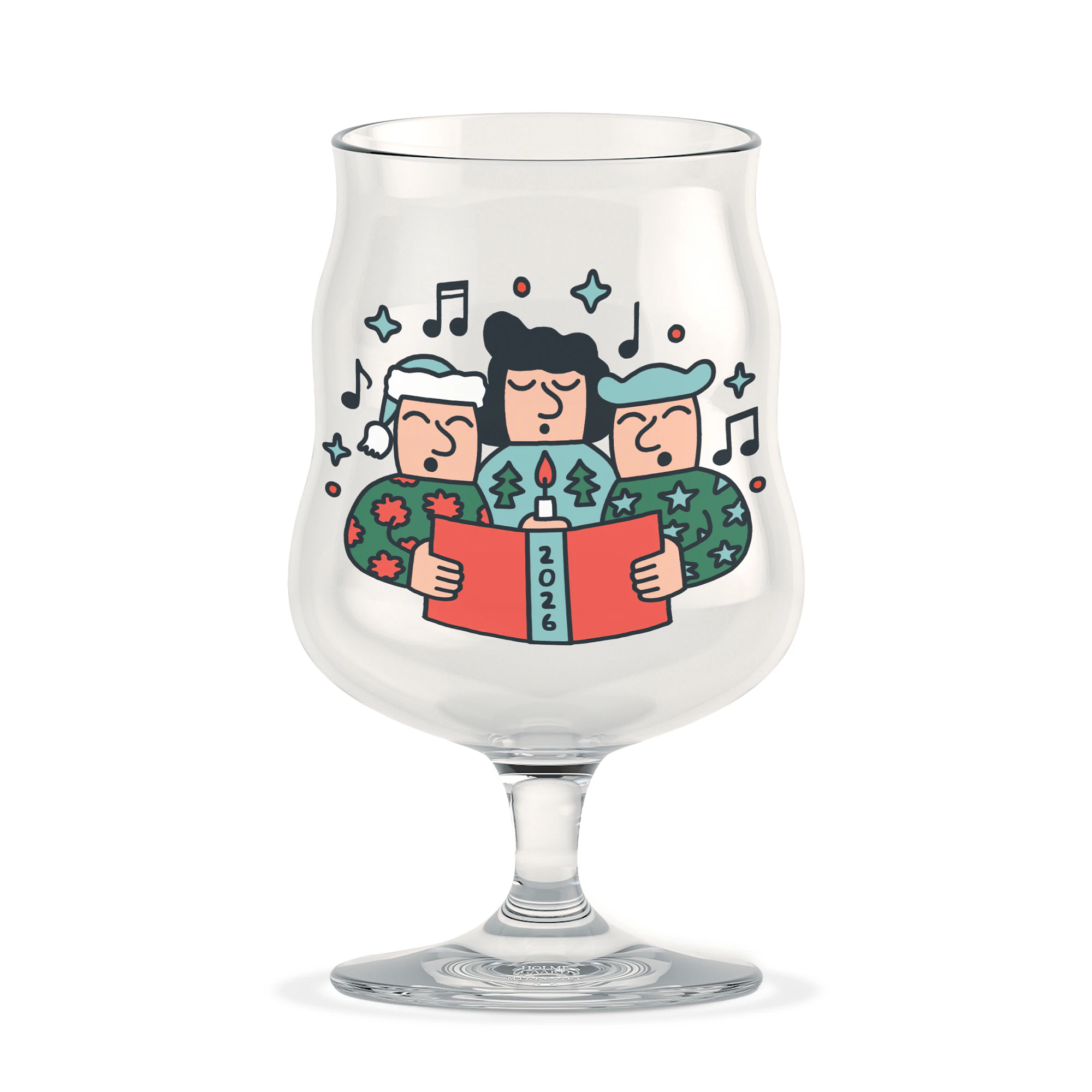 Holmegaard Mikkeller Ölglas 40 Cl - Ölglas Maskinblåst Glas Klar