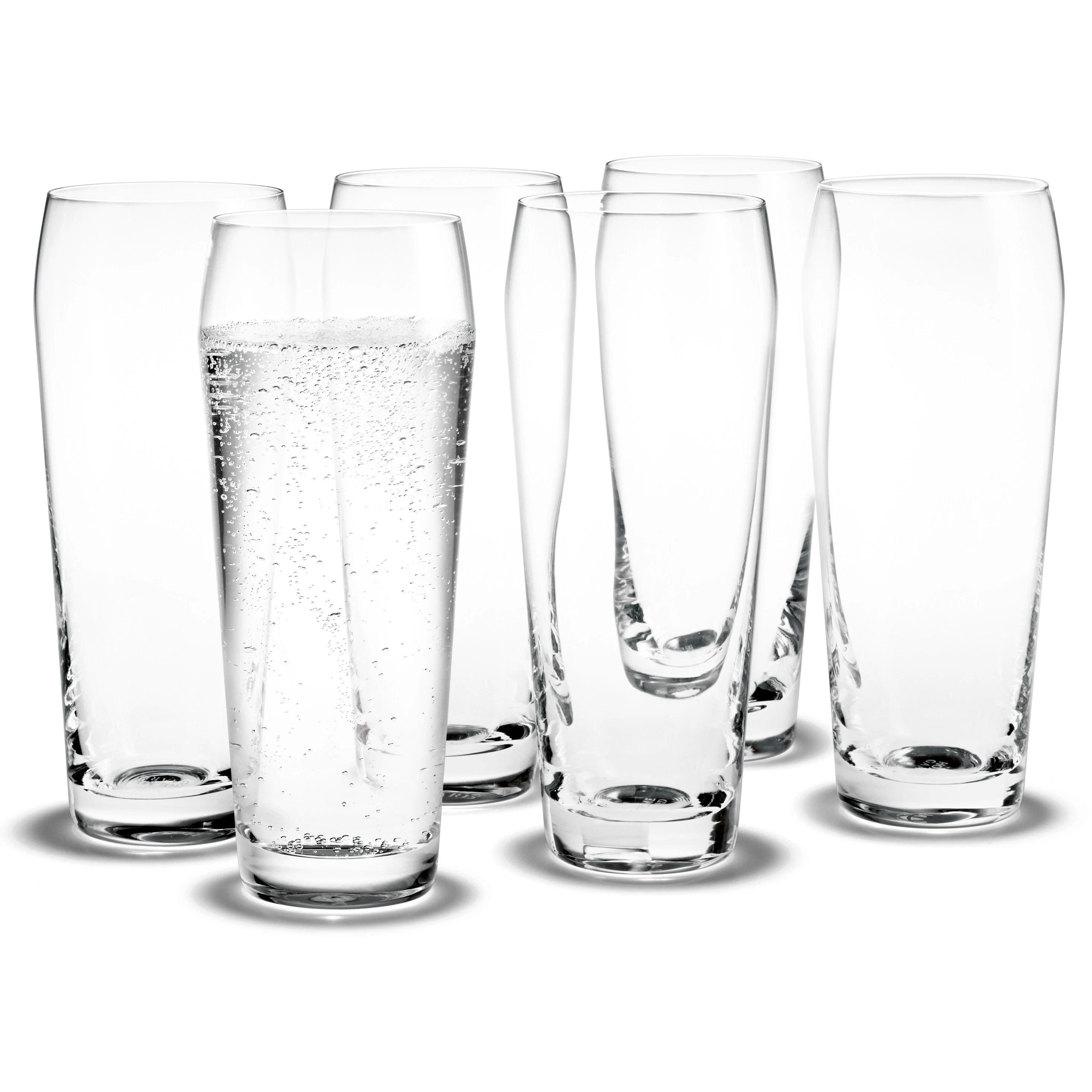 holmegaard perfection vatten 45 cl 6-pack - dricksglas glas klar