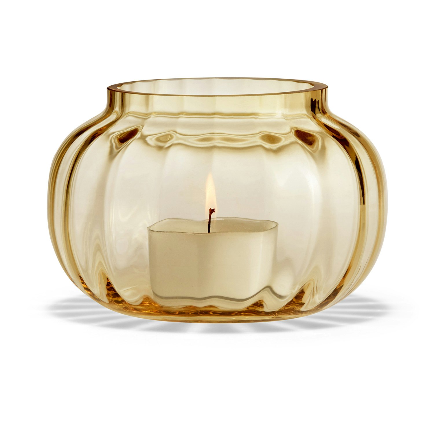 Holmegaard Primula Ljush&aring;llare Amber - Ljuslyktor Glas B&auml;rnsten