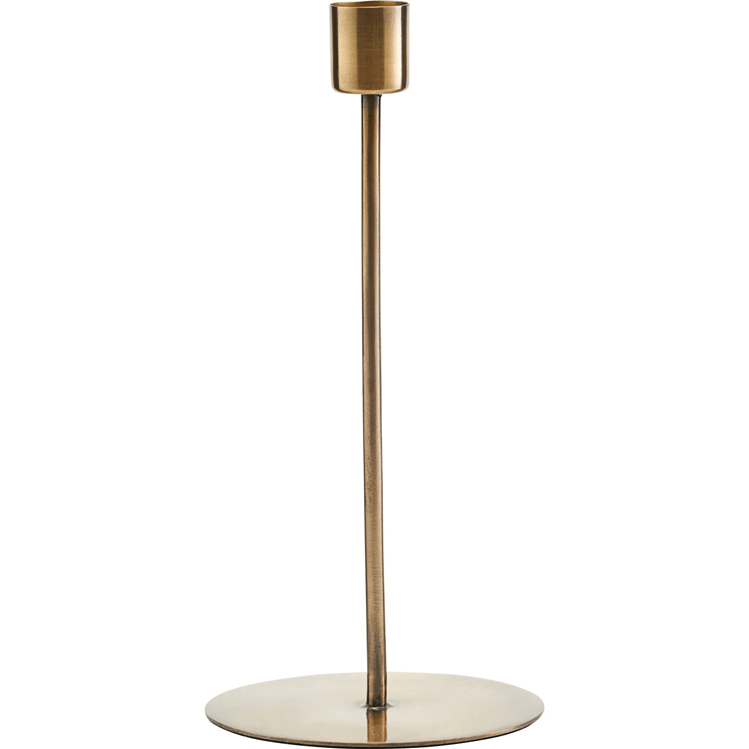 House Doctor Anit Ljusstake 20 Cm Antik - Ljusstakar J&auml;rn M&auml;ssing
