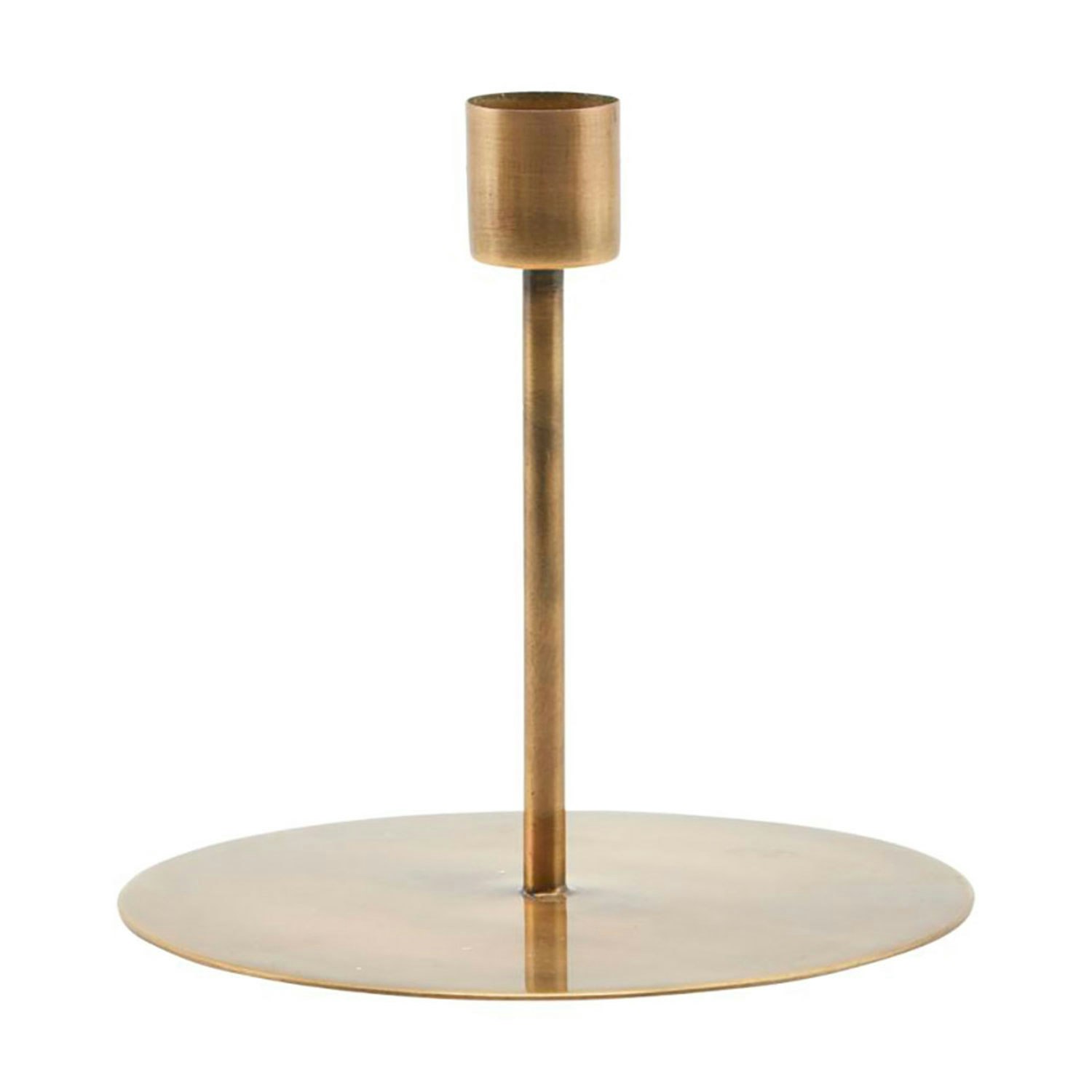 House Doctor Anit Ljusstake 12 Cm Antik - Ljusstakar Järn Mässing