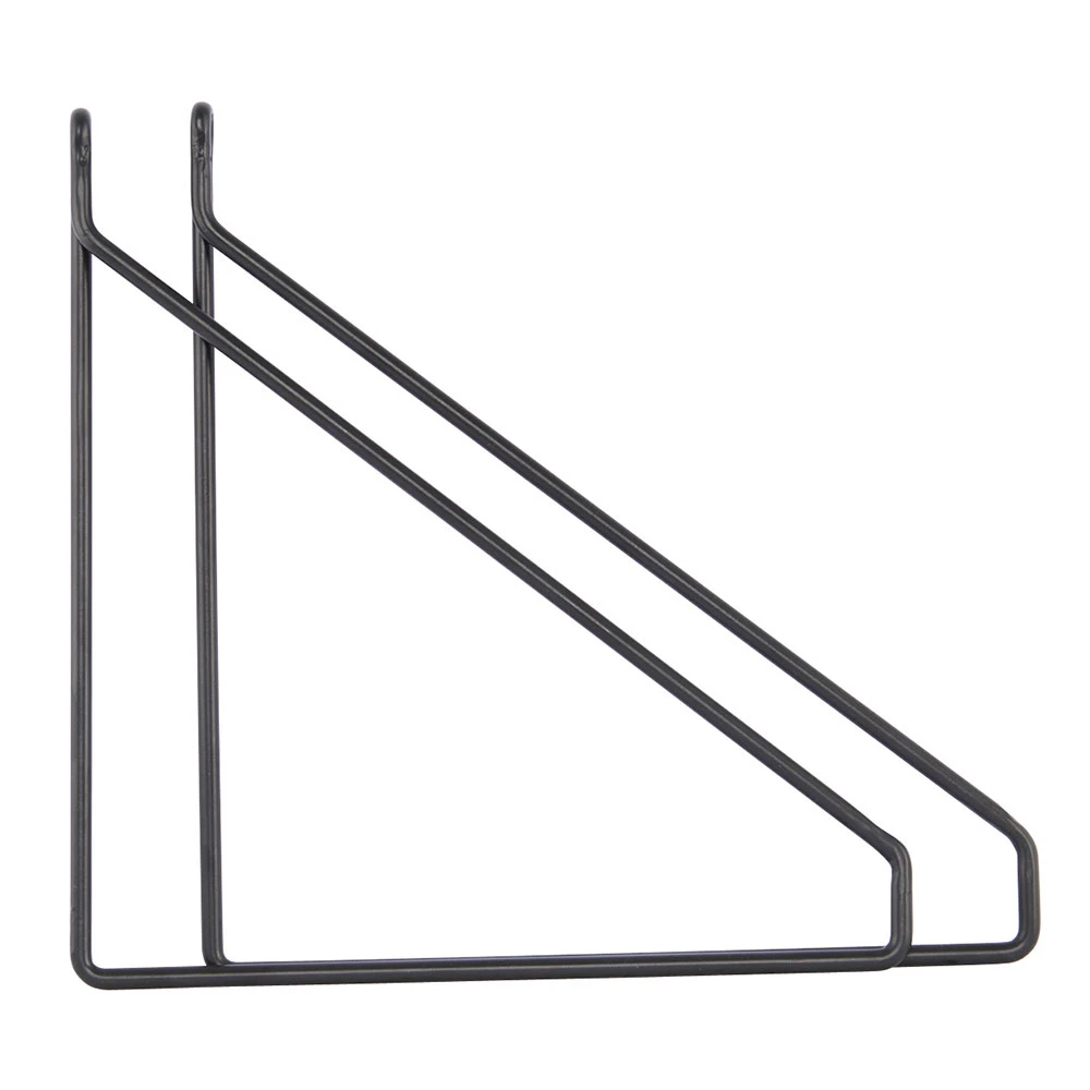 House Doctor Apart Väggfäste 2-pack - Modulära hyllsystem Järn Svart