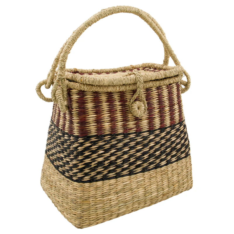 Korg H29xW34 cm, Brun / Natur