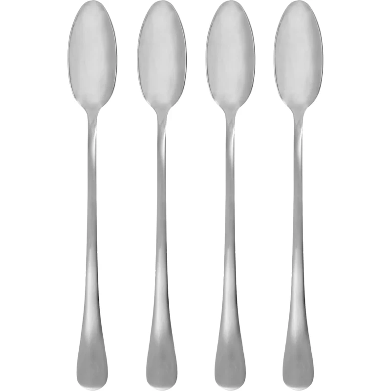 Brush Lång Sked 4-pack