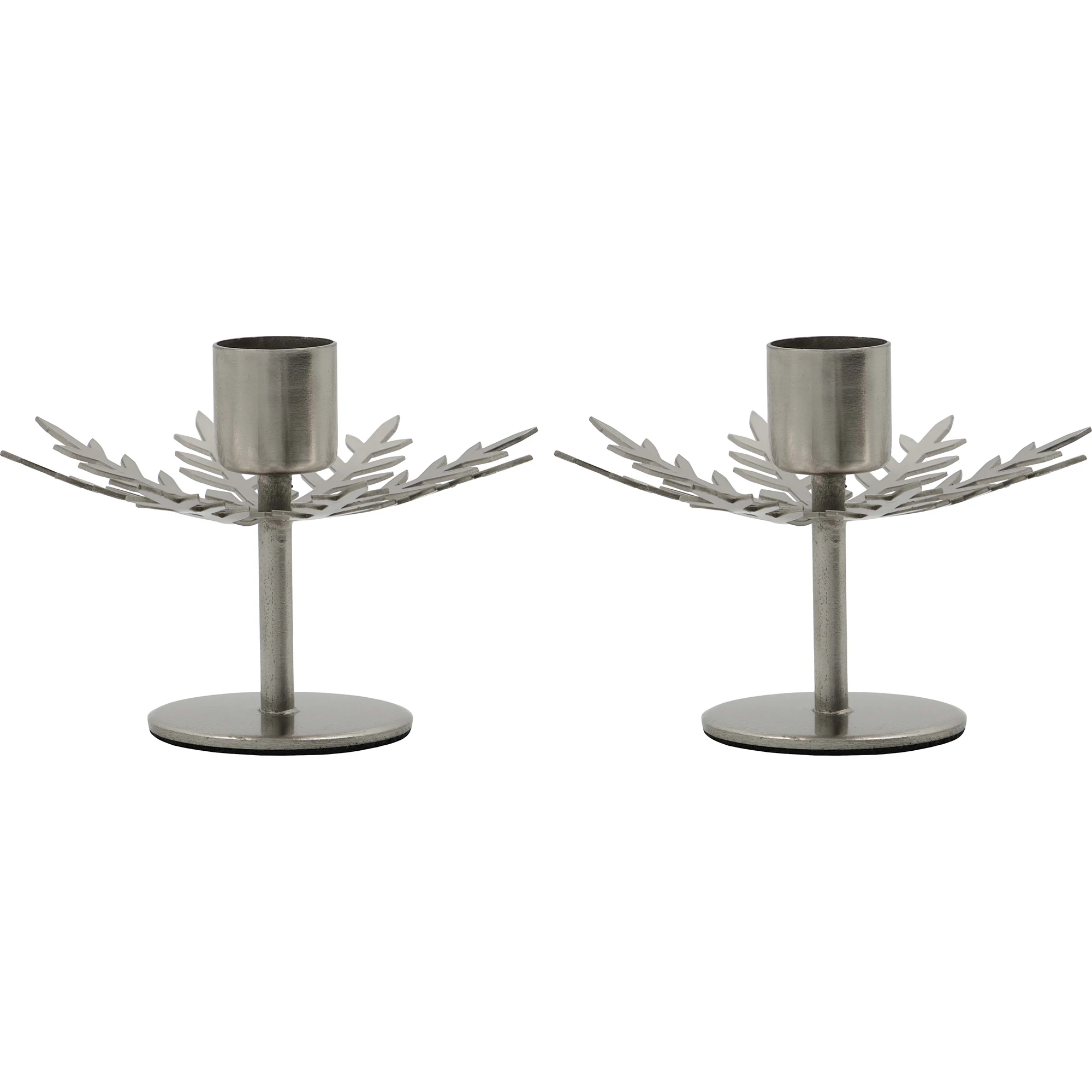 House Doctor Snowflake Ljusstake 2-pack - Julpynt Järn Silver