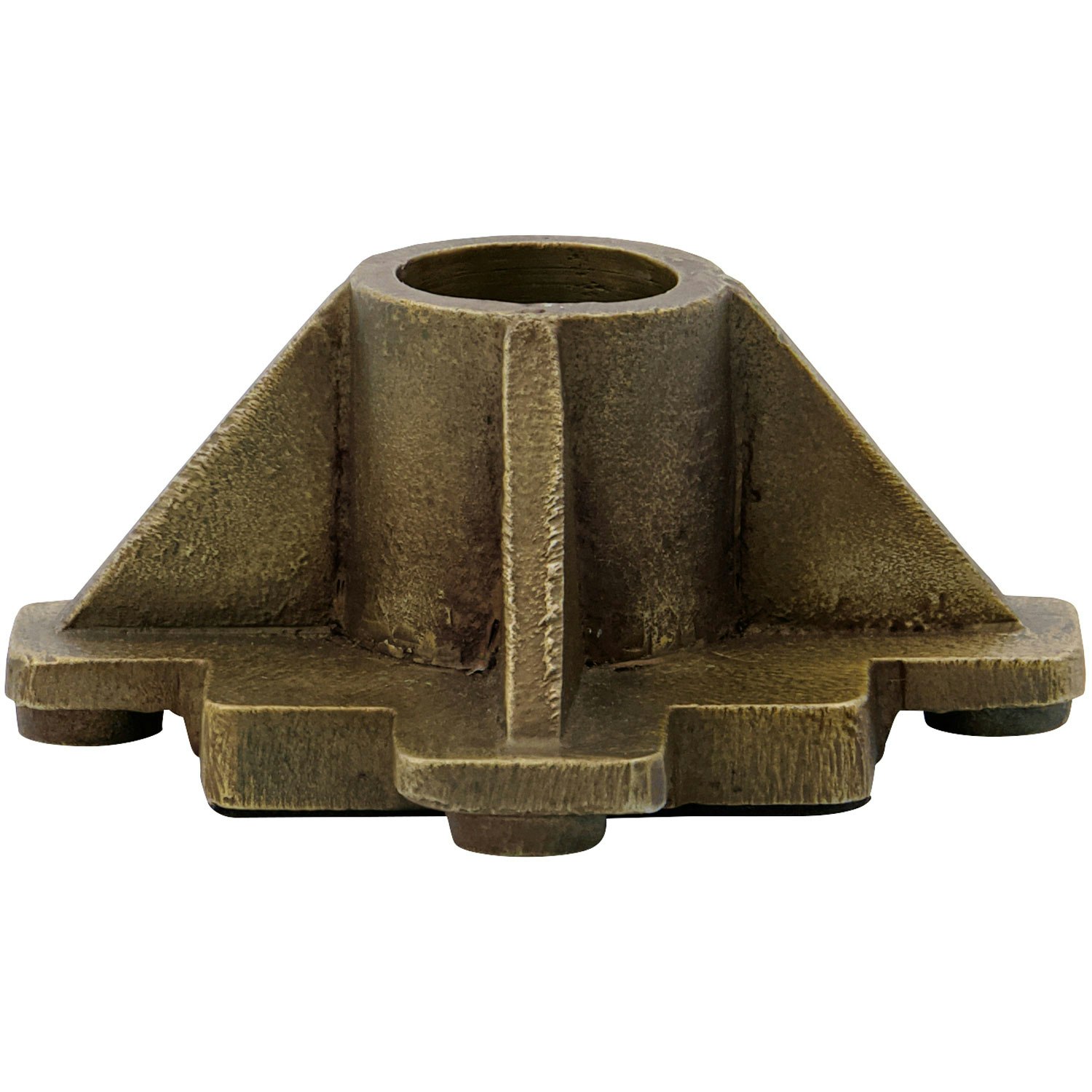 House Doctor Castle Ljusstake Antik 9x9 Cm - Ljusstakar Aluminium M&auml;ssing