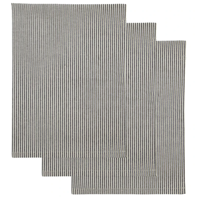 Cook Kökshandduk 55x75 cm 4-pack, Mörkgrå