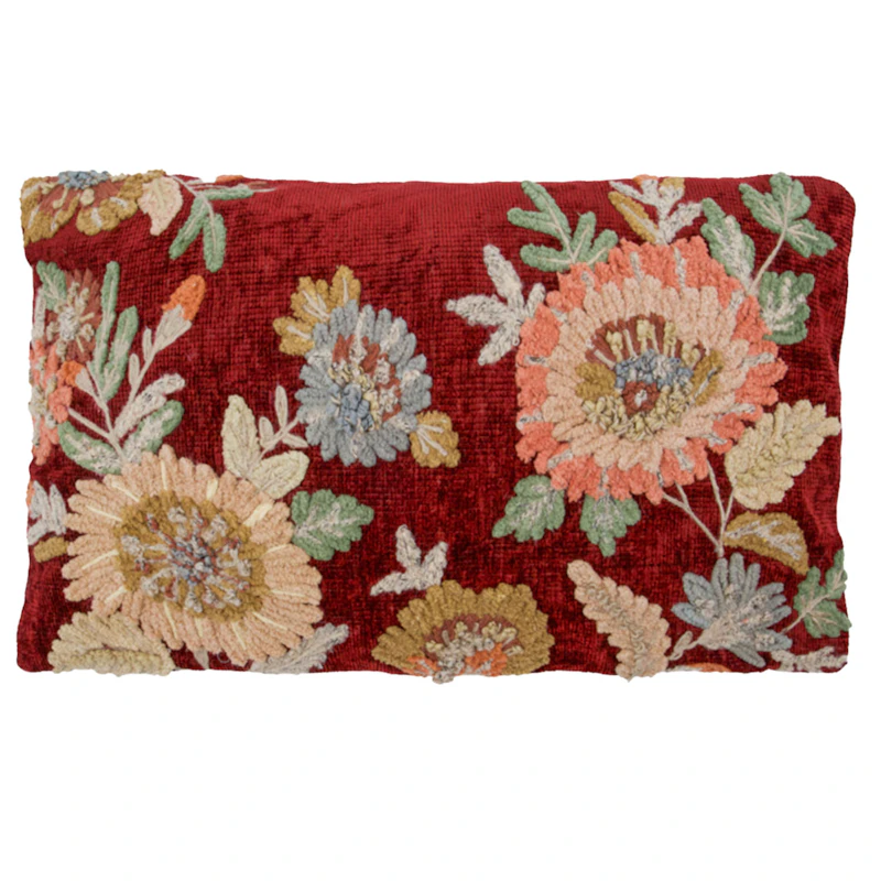 Nica Kuddfodral 30x50 cm, Röd / Rose