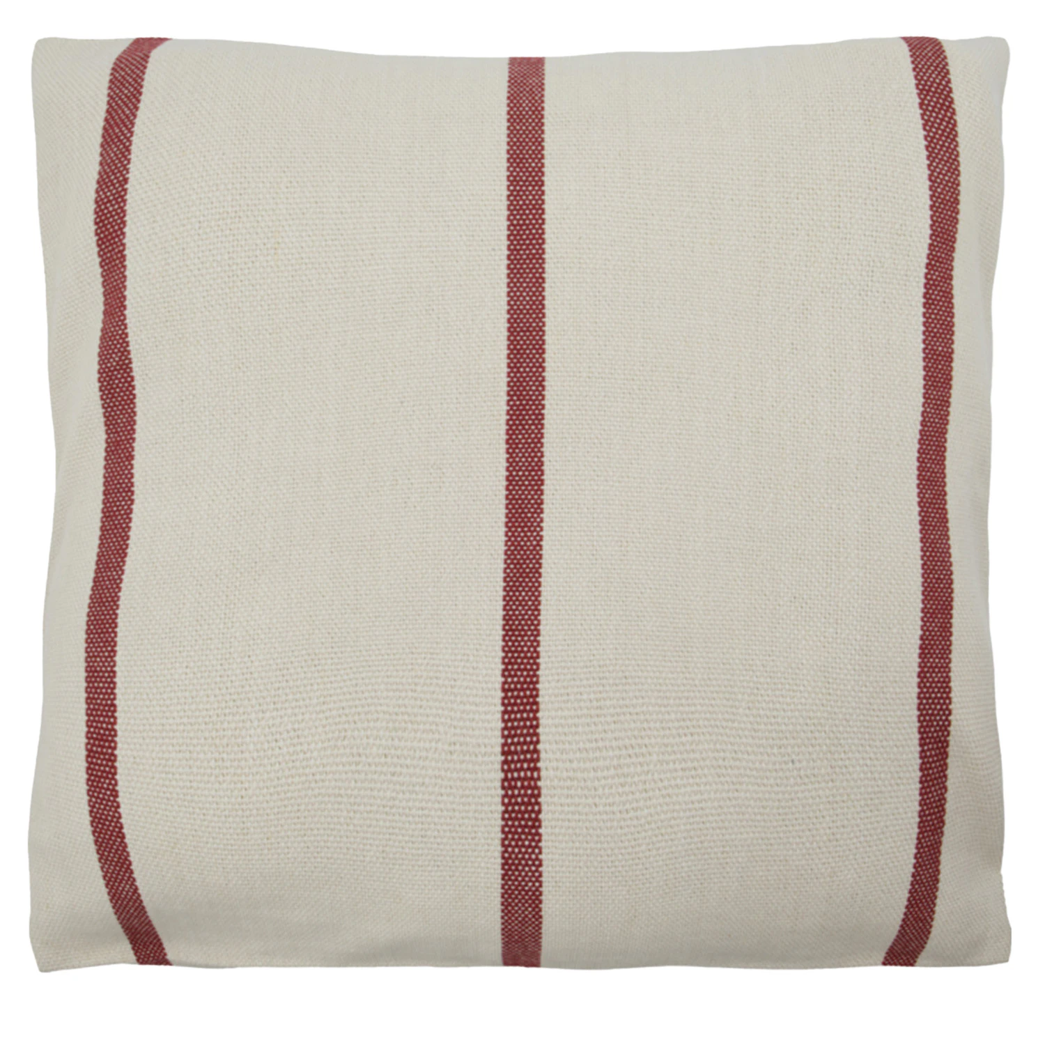 House Doctor Nula Kuddfodral 50x50 Cm Mörkröd / Off-white - Prydnadskuddar & Fodral Bomull Brun