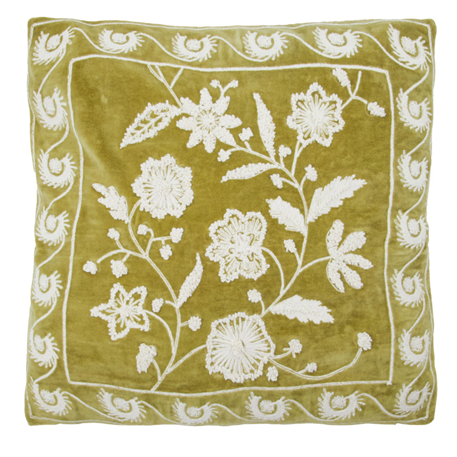 House Doctor Rica Kuddfodral 50x50 Cm Off-white / Senapsgul - Prydnadskuddar & Fodral Bomull Sand