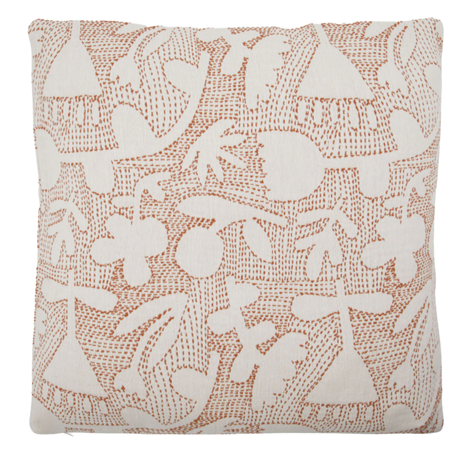House Doctor Sari Kuddfodral 50x50 Cm / Off-white - Prydnadskuddar & Fodral Bomull Brun