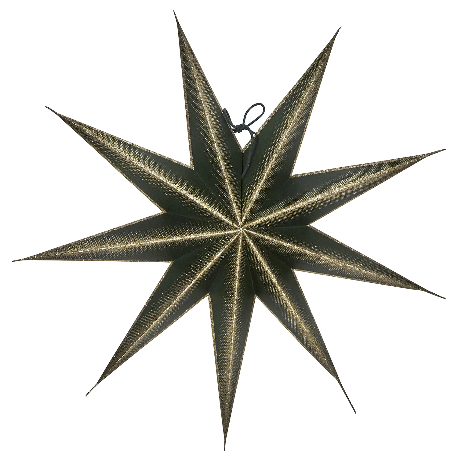 House Doctor D9 Point Stjärna Ø45cm /champagne - Julstjärnor Polyester Grön