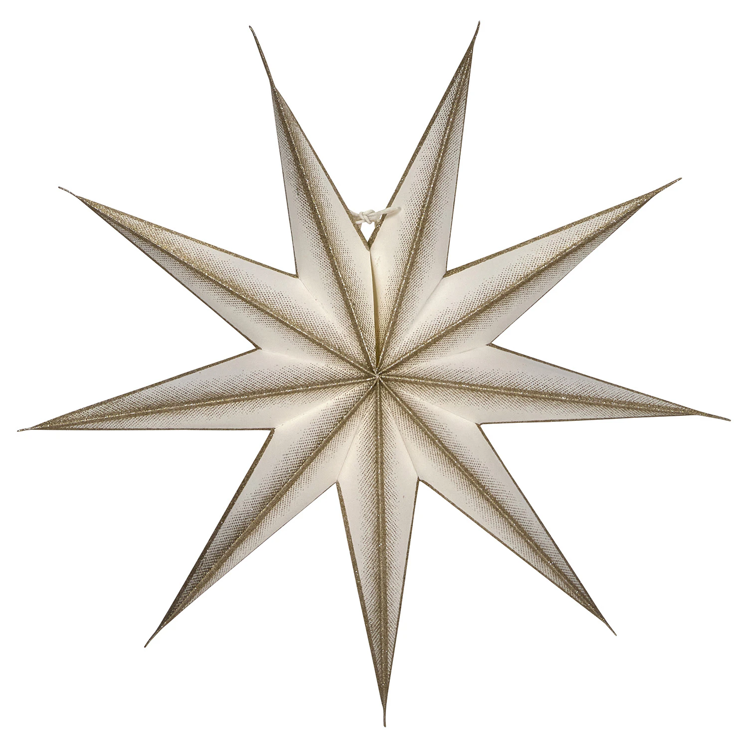 House Doctor D9 Point Stjärna Ø45cm /champagne - Julstjärnor Polyester Off-White