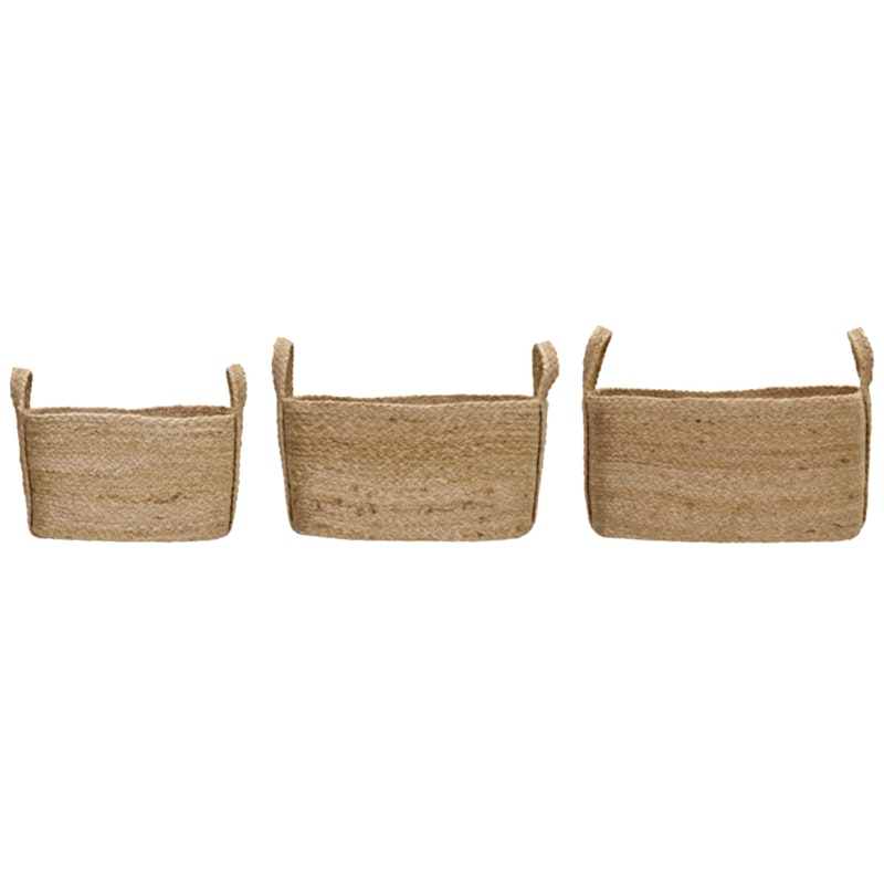 Stella Förvaringskorg 3-pack, Natur